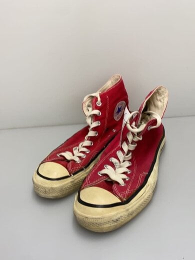 商品画像：ハイカットスニーカー/US11/RED/キャンバス 2