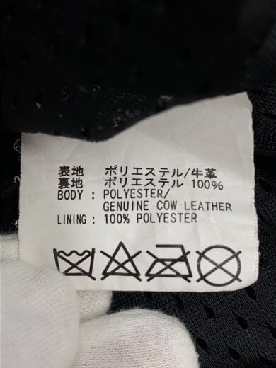 商品画像：バイカージャケット/L/ポリエステル/BLK 5