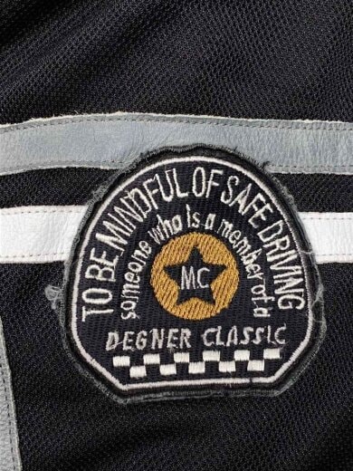 商品画像：バイカージャケット/L/ポリエステル/BLK 8