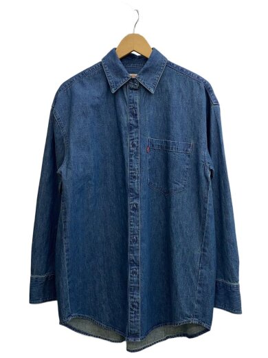 商品画像：シャツ/XS/コットン/BLU/無地/pc9-005z5-0000 1