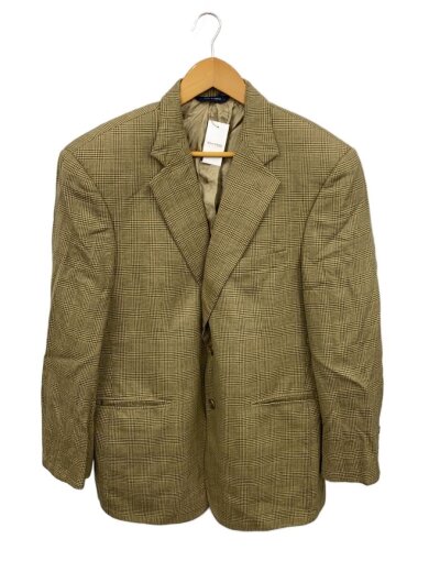 商品画像：テーラードジャケット/40SHT/ウール/KHK/千鳥格子/13494-21/メキシコ製 1