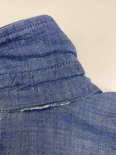 商品画像：60s～/beltex/プリズナー/ステンシル/長袖シャツ/--/--/BLU 4