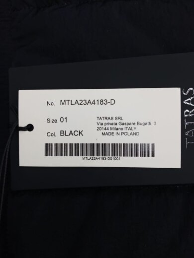 商品画像：ダウンジャケット/1/ナイロン/BLK/無地/MTLA23A4183-D 4