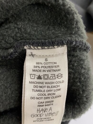 商品画像：スウェット/S/コットン/BLK/プリント/118564 4