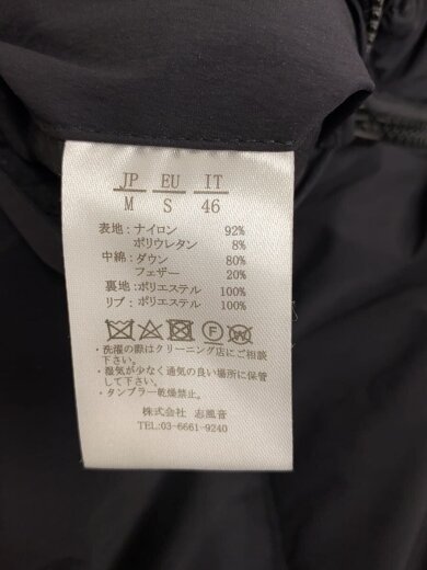 商品画像：ダウンジャケット/M/ナイロン/BLK 4