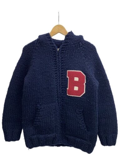 商品画像：カウチンカーディガン(厚手)TALONジップ/--/ウール/NVY/1213-399-2591/カナダ製// 1