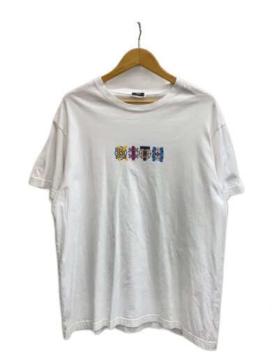 商品画像：Tシャツ/L/コットン/WHT/プリント 1