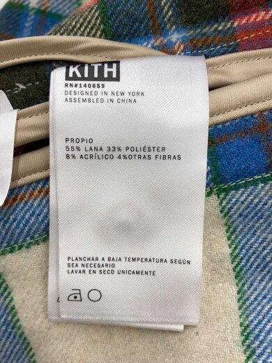 商品画像：ジャケット/M/ウール/BEG/チェック 4