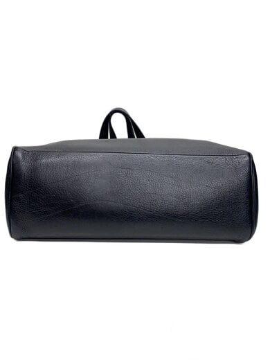 商品画像：トートバッグ/レザー/BLK/無地/KNC00056AB 4