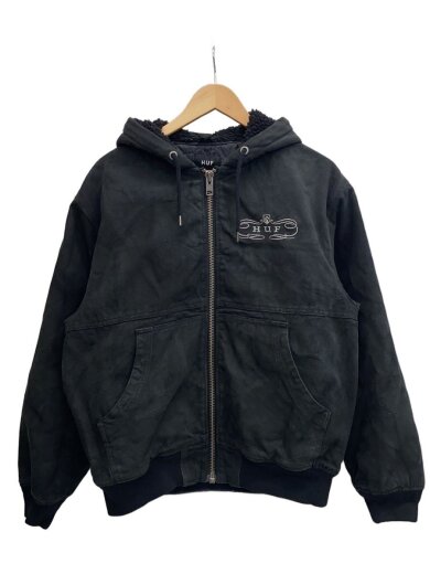 商品画像：WORLDWIDE CLOTHIERS HOODED JACKET/ジャケット/S/コットン/BLK 1