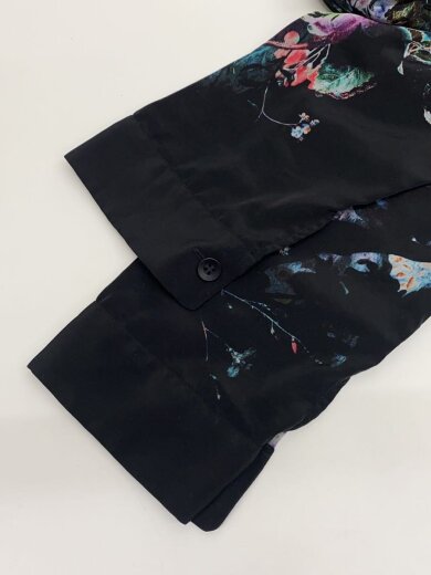 商品画像：長袖シャツ/44/ポリエステル/BLK/総柄/2119-116 5