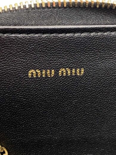 商品画像：マテラッセ/キーケース/羊革/BLK/レディース/5PP026/L字/*フチ部分全体スレ有 3