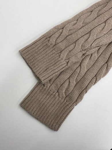 商品画像：ニット・セーター(厚手)/L/コットン/BEG/無地// 6
