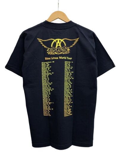 商品画像：90s/AEROSMITH/Nine Lives/Tシャツ/M/コットン/BLK 2