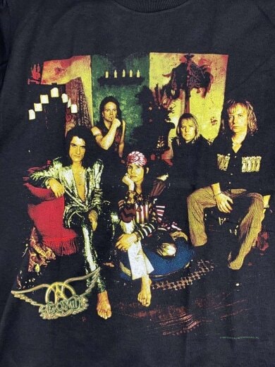 商品画像：90s/AEROSMITH/Nine Lives/Tシャツ/M/コットン/BLK 5
