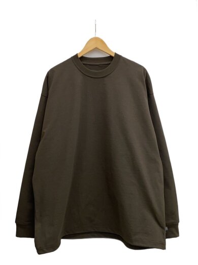 商品画像：26SS/TECH DRAWSTRING L/S TEE/XL/ポリエステル/BRW/BE-34026 1