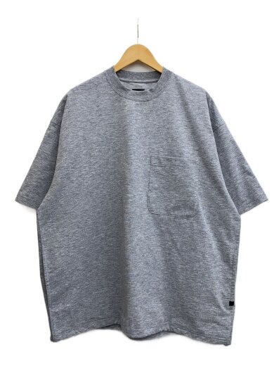 商品画像：25AW/TECH POCKET CREW TEE S/S/Tシャツ/XL/ポリエステル/GRY/BE-32025W 1