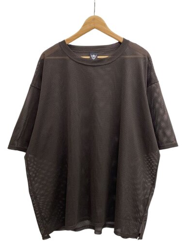 商品画像：S/S Crew Neck Shirt-Knit Mesh/Tシャツ/XL/ポリエステル/SX721// 1