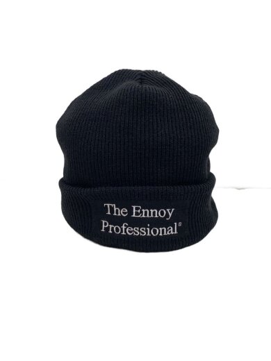 商品画像：2025AW Knit Cap/ニットキャップ/FREE/アクリル/BLK/メンズ/AW25BRENAC01TK// 1