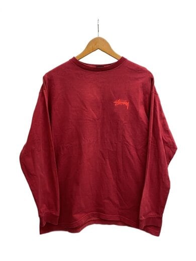 商品画像：90s/紺タグ/OLD/RASTA LION/長袖Tシャツ/L/コットン/RED/プリント 1