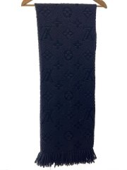 エシャルプ・ロゴマニア_モノグラム/ウール/BLK/モノグラム/メンズ