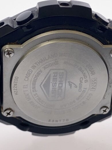 商品画像：ソーラー腕時計・G-SHOCK/デジアナ/ラバー/BLK/BLK 3