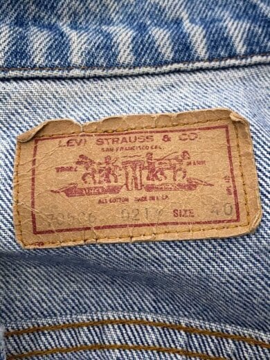 画像：Levi’sデニムジャケット/40/コットン/BLU/70506-0213
