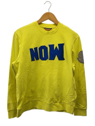 画像：MONCLERスウェット/XL/コットン/YLW1