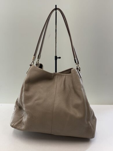 商品画像：トートバッグ/レザー/BEG 3