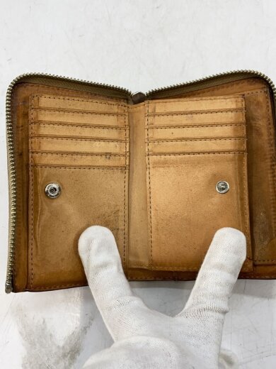 商品画像：2つ折り財布/レザー/BRW/メンズ 8