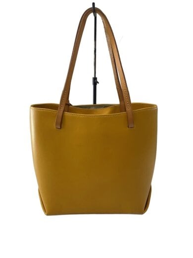 商品画像：トートバッグ/レザー/YLW 1