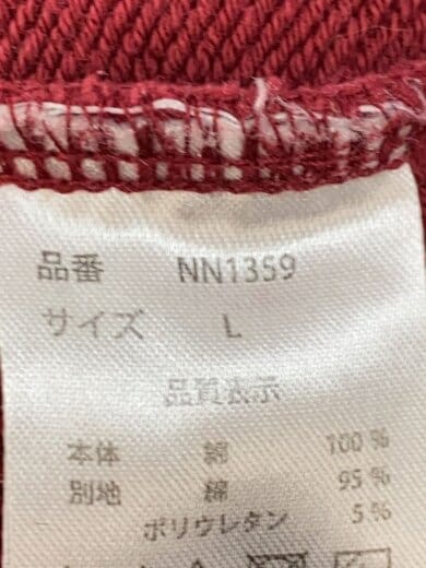 商品画像：Bleach Logo Sweat/L/コットン/RED/NN1359 4