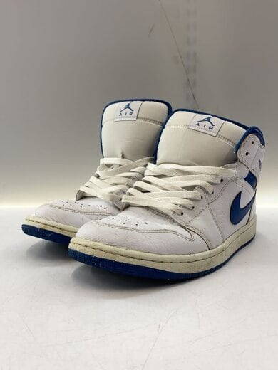 商品画像：AIR JORDAN 1 MID SE_エア ジョーダン 1 ミッド SE/28cm/WHT/レザー 2
