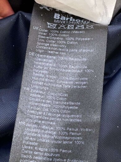 商品画像：ジャケット/S/コットン/NVY 4