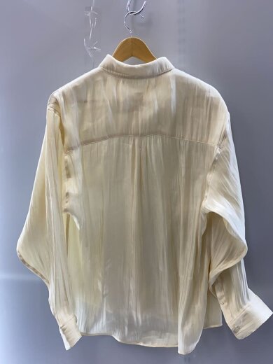 商品画像：長袖シャツ/FREE/ポリエステル/IVO/12120404/Crepesatin Over Shirts// 2