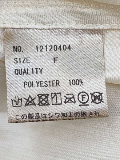商品画像：長袖シャツ/FREE/ポリエステル/IVO/12120404/Crepesatin Over Shirts// 5