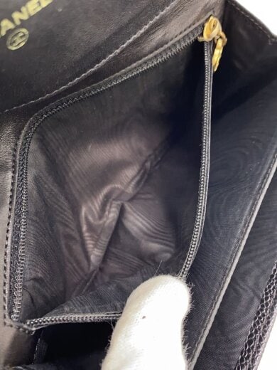 商品画像：長財布/レザー/BLK/レディース/キャビアスキン/ココマーク// 5
