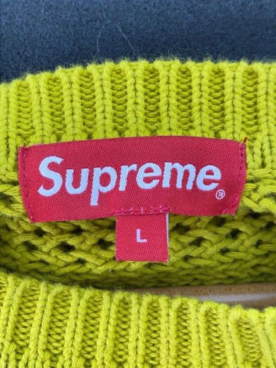 商品画像：ニット・セーター(厚手)/L/コットン/YLW 3