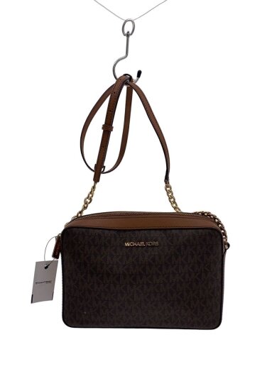 商品画像：ショルダーバッグ/レザー/BRW/総柄// 1