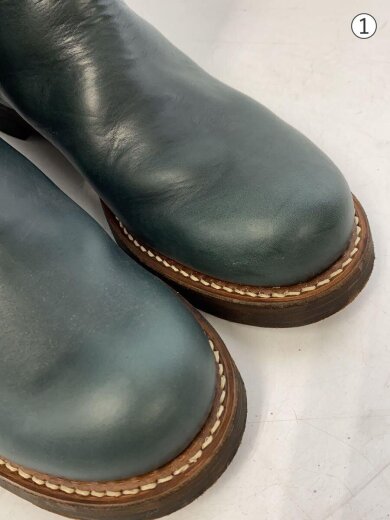 商品画像：ブーツ/27.5cm/グリーン/レザー/RDT-A14// 7