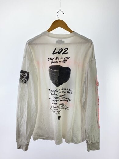 商品画像：長袖Tシャツ/L/コットン/WHT/UC2B9808 2