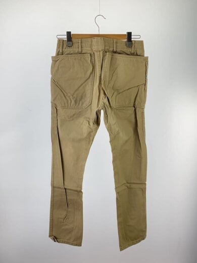 画像：SASSAFRASボトム/S/コットン/CML/無地2