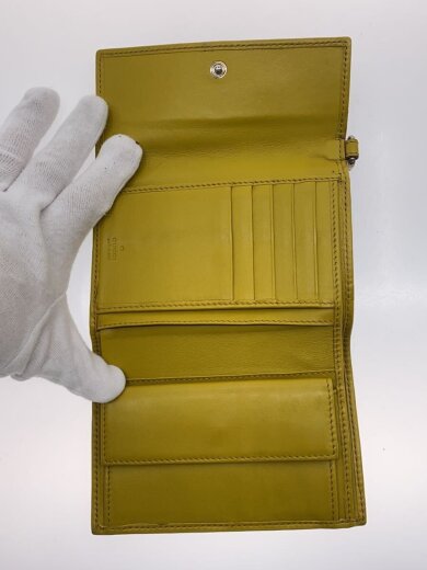 商品画像：3つ折り財布_マイクログッチシマ/レザー/BLK/メンズ// 4