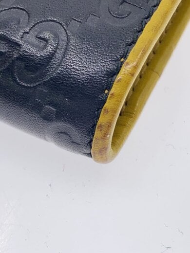 商品画像：3つ折り財布_マイクログッチシマ/レザー/BLK/メンズ// 7