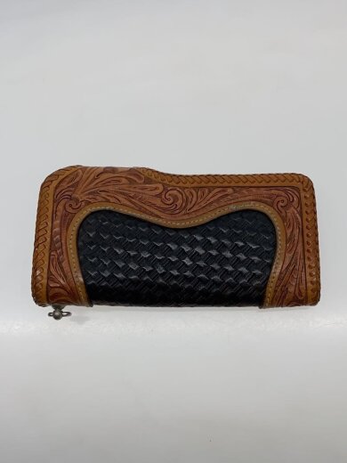 商品画像：長財布/--/BRW/無地/メンズ 2