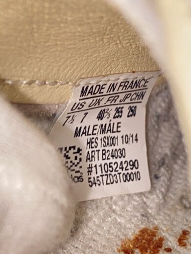 商品画像：CONSORTIUM SUPERSTAR/スーパースター/ローカットスニーカー/US7.5/WHT/B24030// 5