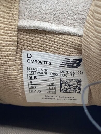 商品画像：CM996/ベージュ/27.5cm/BEG/スウェード 5