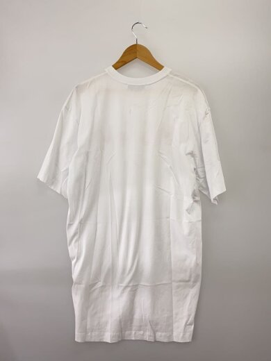 商品画像：オーバーサイズロゴプリント半袖Tシャツ/ロングカットソー/S/コットン/WHT/3241MDA510 2
