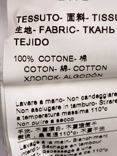 商品画像：オーバーサイズロゴプリント半袖Tシャツ/ロングカットソー/S/コットン/WHT/3241MDA510 5
