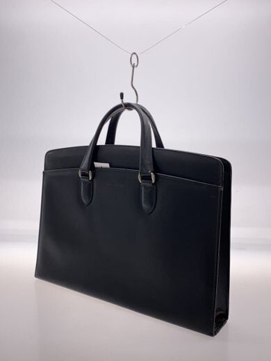 商品画像：トートバッグ/レザー/BLK/無地 2